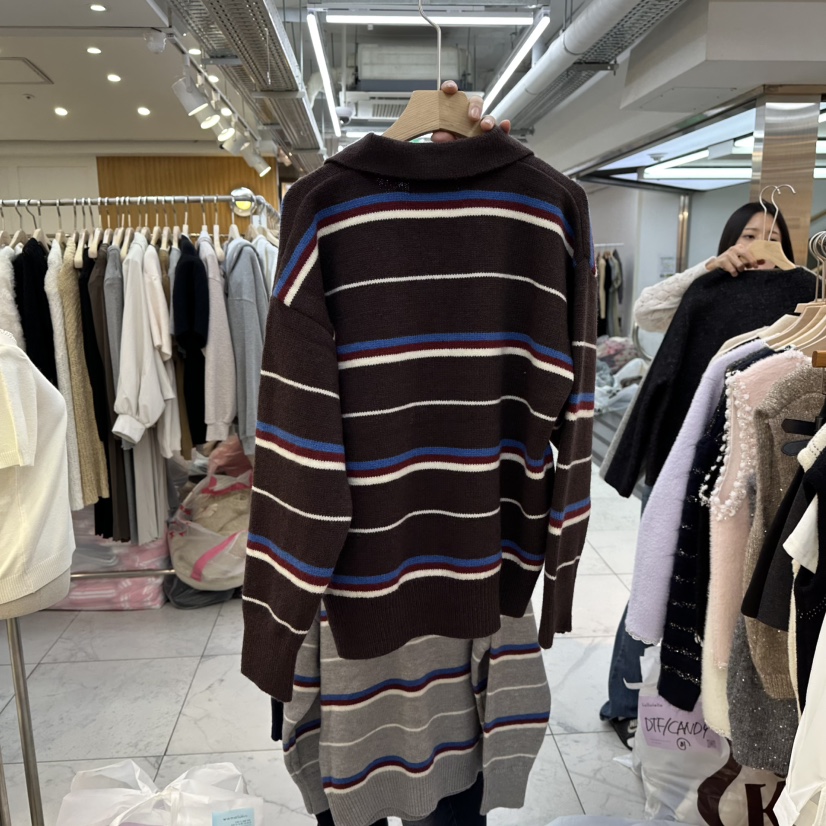 LULULALLA東大門㊣直郵女裝新品人氣真品職業休閑時尚熱賣毛衣LULULALLA毛衣