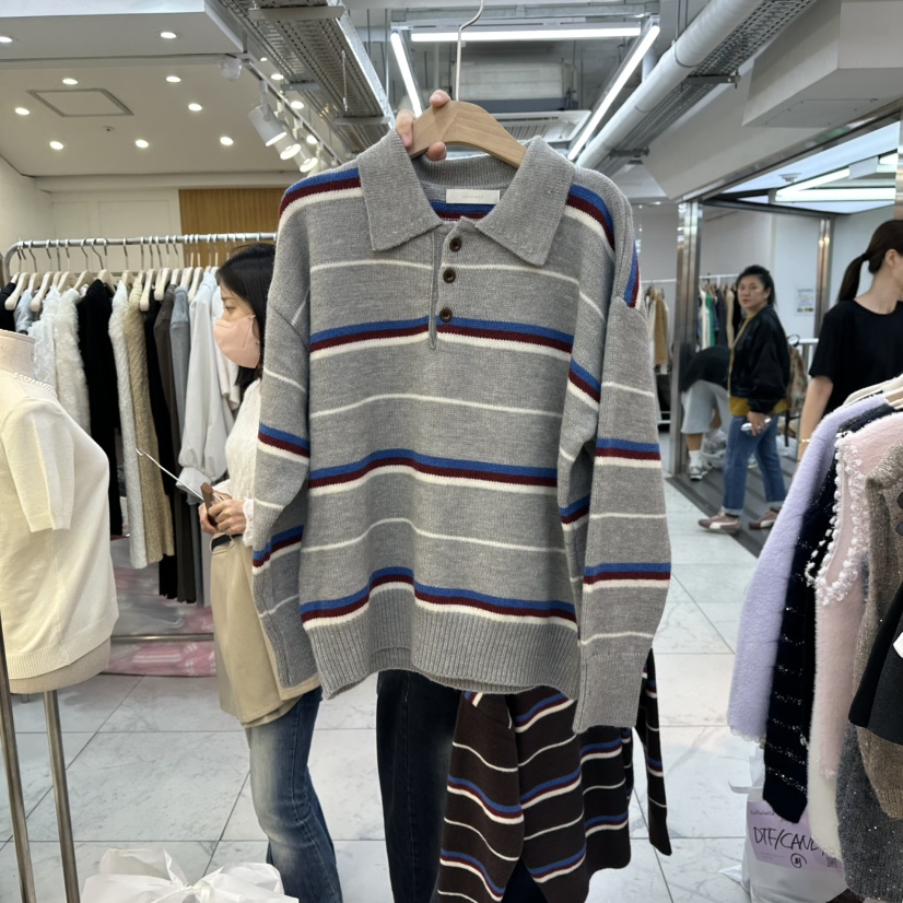 LULULALLA東大門㊣直郵女裝新品人氣真品職業休閑時尚熱賣毛衣LULULALLA毛衣