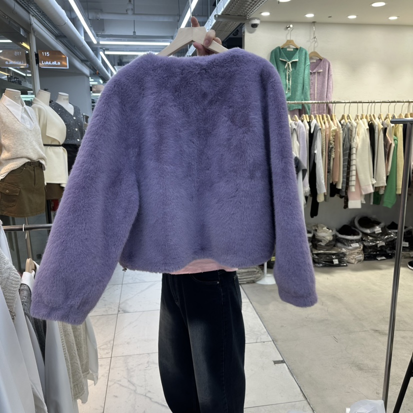 LULULALLA韓國直郵㊣女裝新品推薦熱賣人氣夾克不含內搭皮草LULULALLA夾克