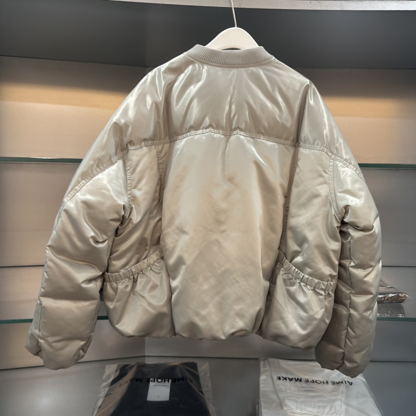 AIME HOPE MAKE韓國代購㊣女士新品推薦職業短款羽絨服鴨絨AIME HOPE MAKE短款羽絨服