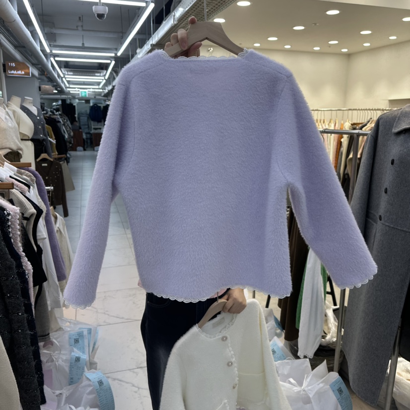 LULULALLA東大門㊣代購女士新款熱賣職業25秋冬時尚夾克圍巾LULULALLA夾克