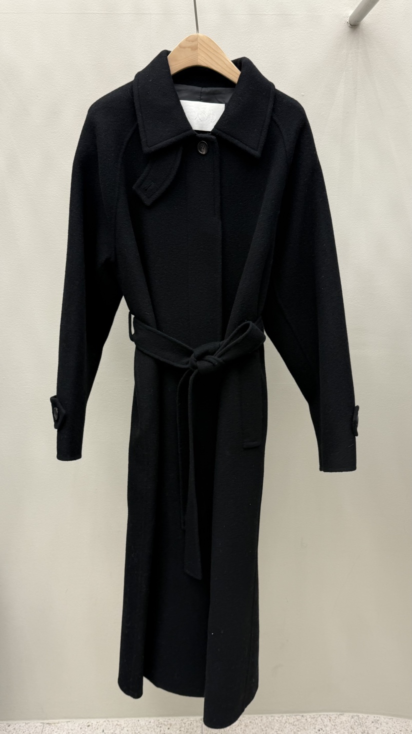EOOB/LAMEREI韓國直郵㊣女裝新品人氣休閑中長款大衣含腰帶EOOB/LAMEREI中長款大衣圖色3
