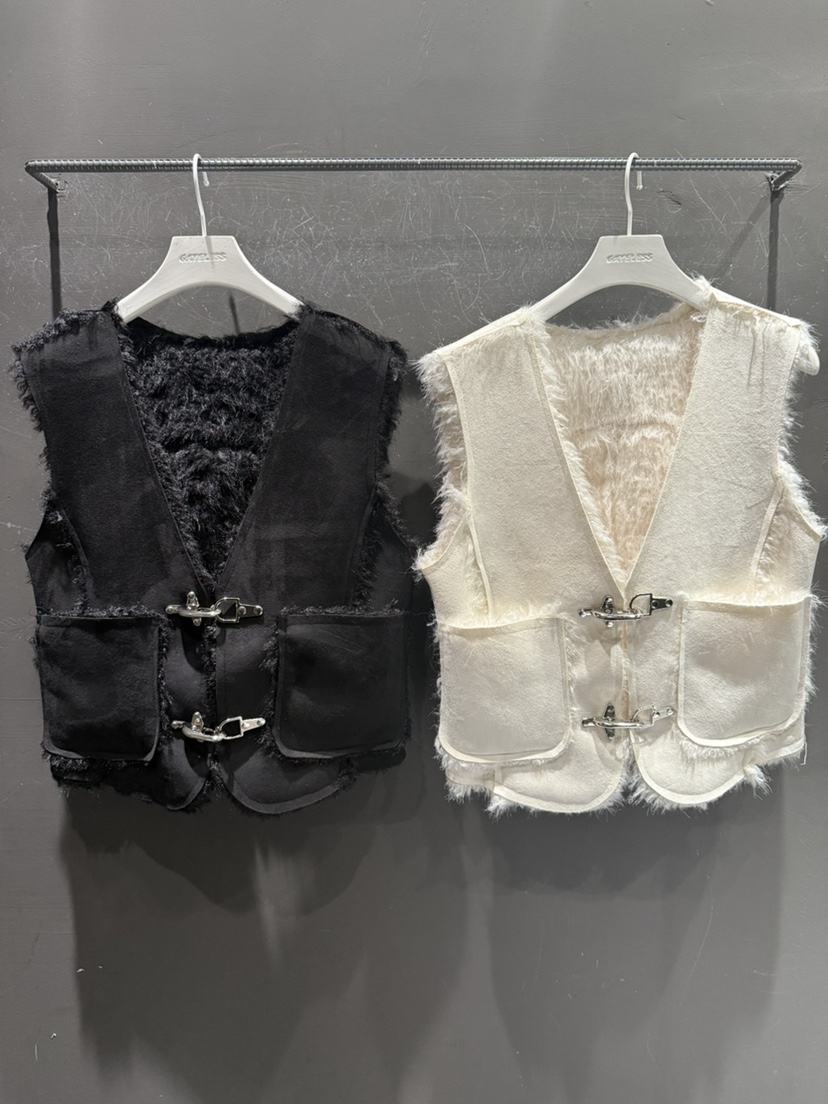 GATELESS韓國直郵㊣女裝新品推薦25秋冬熱賣人氣休閑真品馬甲GATELESS馬甲