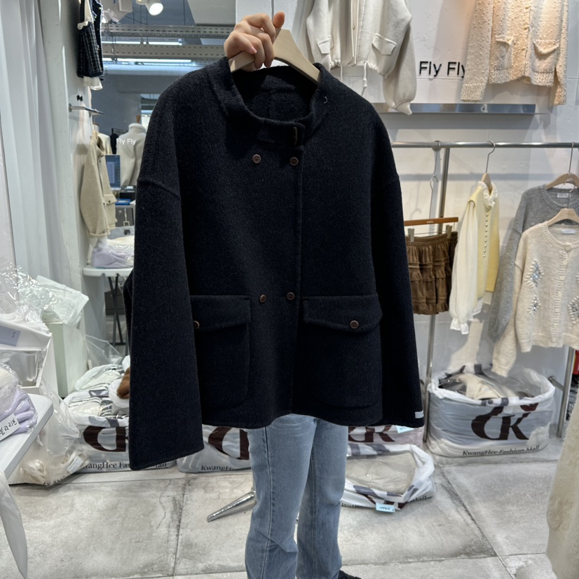 FLY FLY東大門㊣代購女裝新品真品熱賣休閑職業人氣25秋冬夾克FLY FLY夾克圖色2