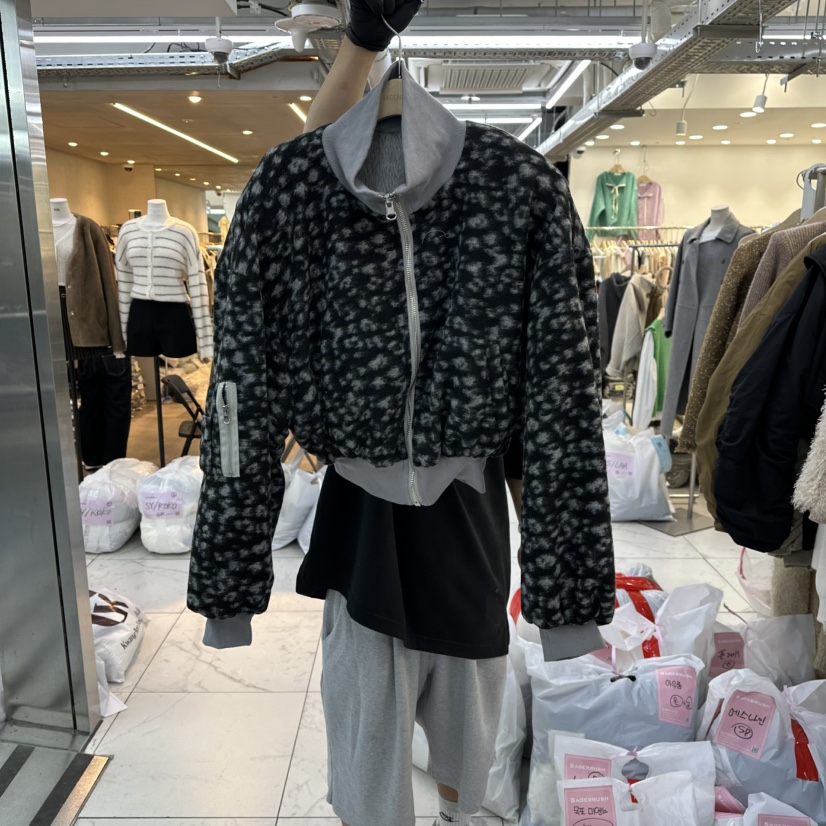 SAGE BRUSH韓國代購㊣女士新品時尚25秋冬夾克兩面穿拉鏈雙面SAGE BRUSH夾克圖色2