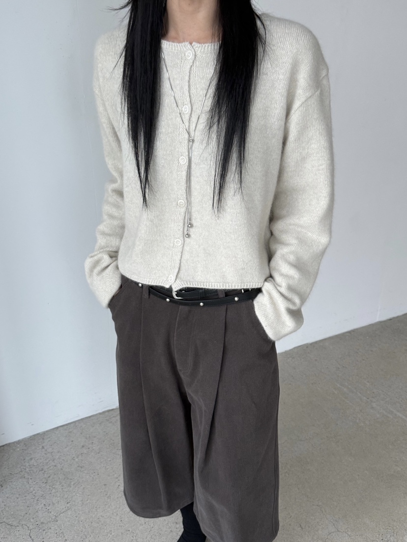 TAUPE韓國代購㊣女裝新品職業休閑推薦時尚25秋冬針織衫狐貍TAUPE針織衫