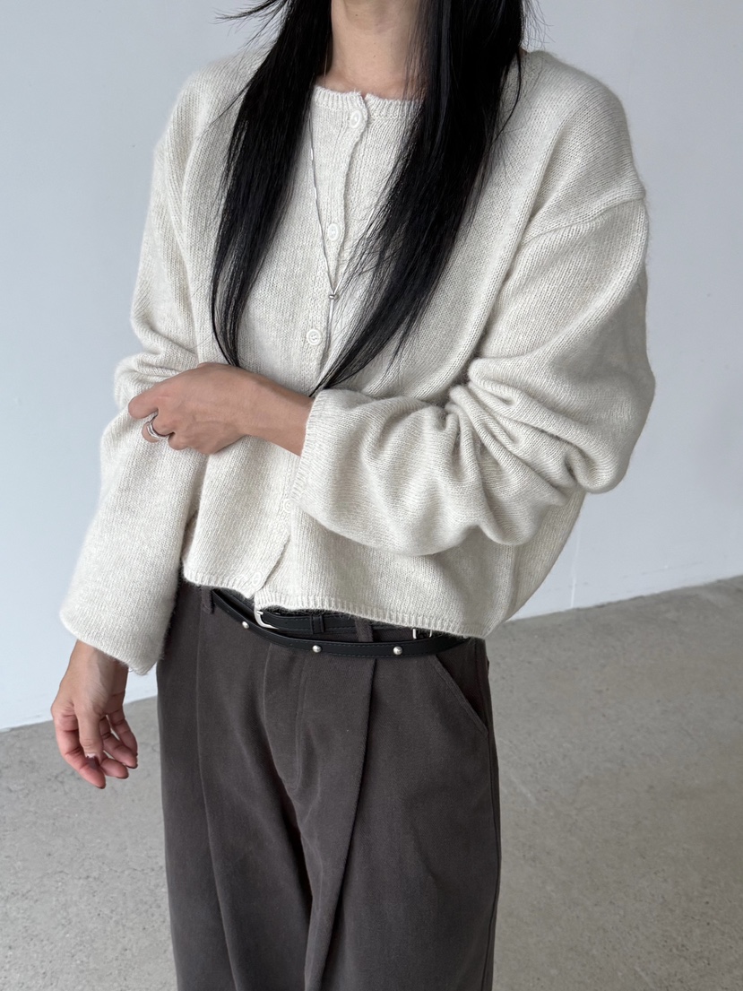 TAUPE韓國代購㊣女裝新品職業休閑推薦時尚25秋冬針織衫狐貍TAUPE針織衫