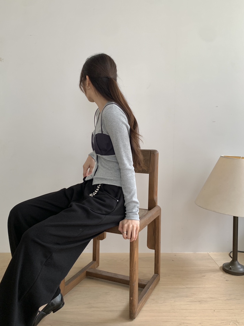 RE:OPENING韓國直郵㊣女士新品職業人氣熱賣推薦真品長袖T恤RE:OPENING長袖T恤