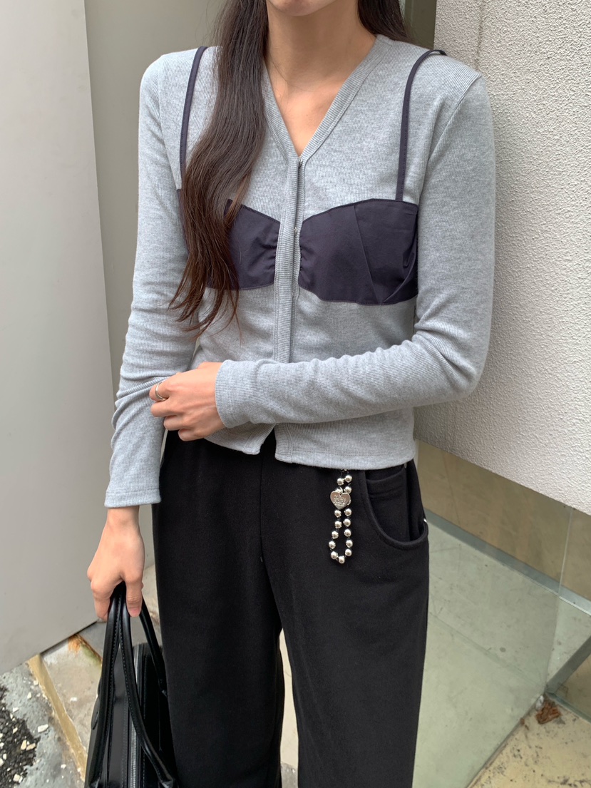 RE:OPENING韓國直郵㊣女士新品職業人氣熱賣推薦真品長袖T恤RE:OPENING長袖T恤
