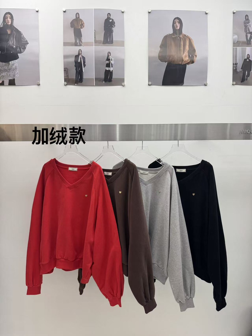 AMOOD東大門㊣直郵女士新品熱賣真品職業推薦休閑人氣時尚衛衣AMOOD衛衣