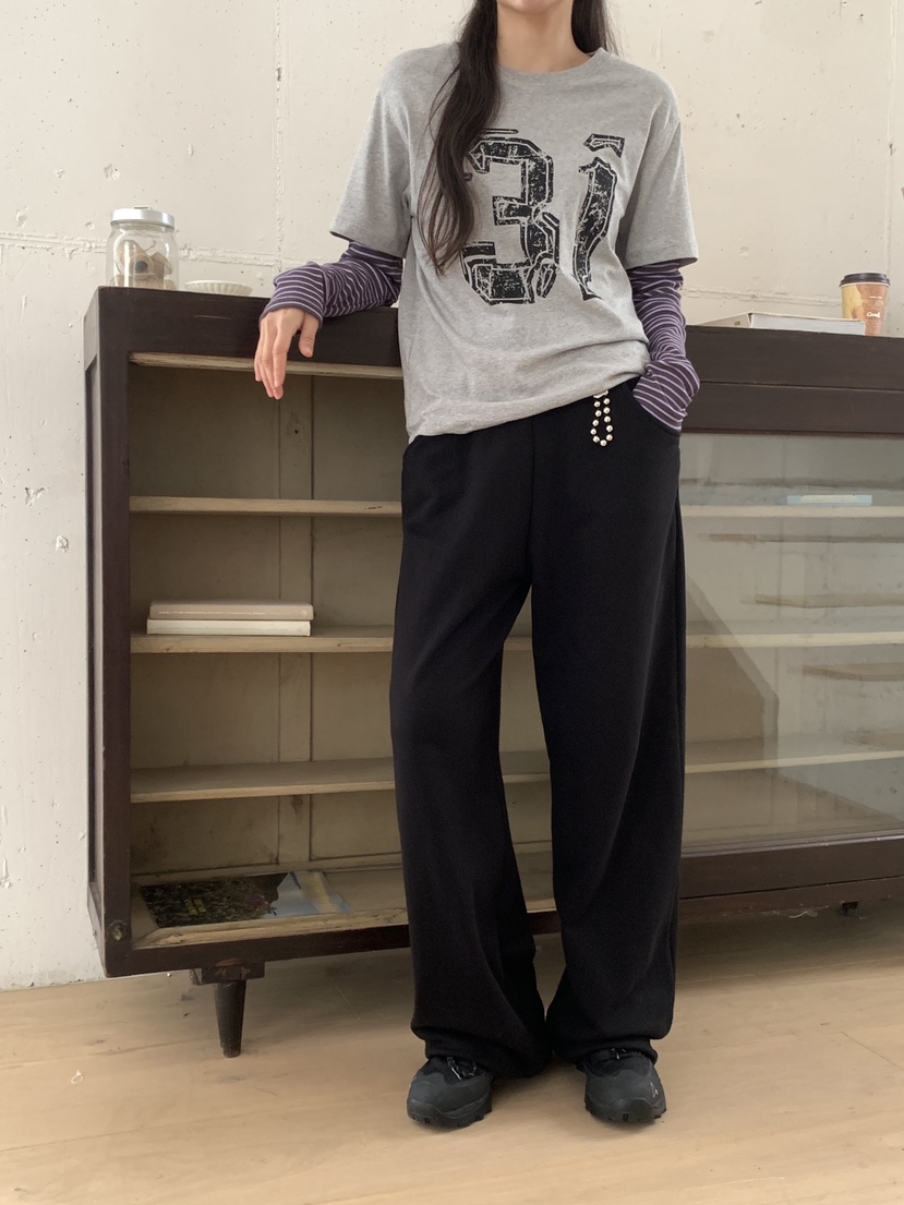 RE:OPENING韓國代購㊣女裝新品人氣25秋冬時尚真品休閑長袖T恤RE:OPENING長袖T恤