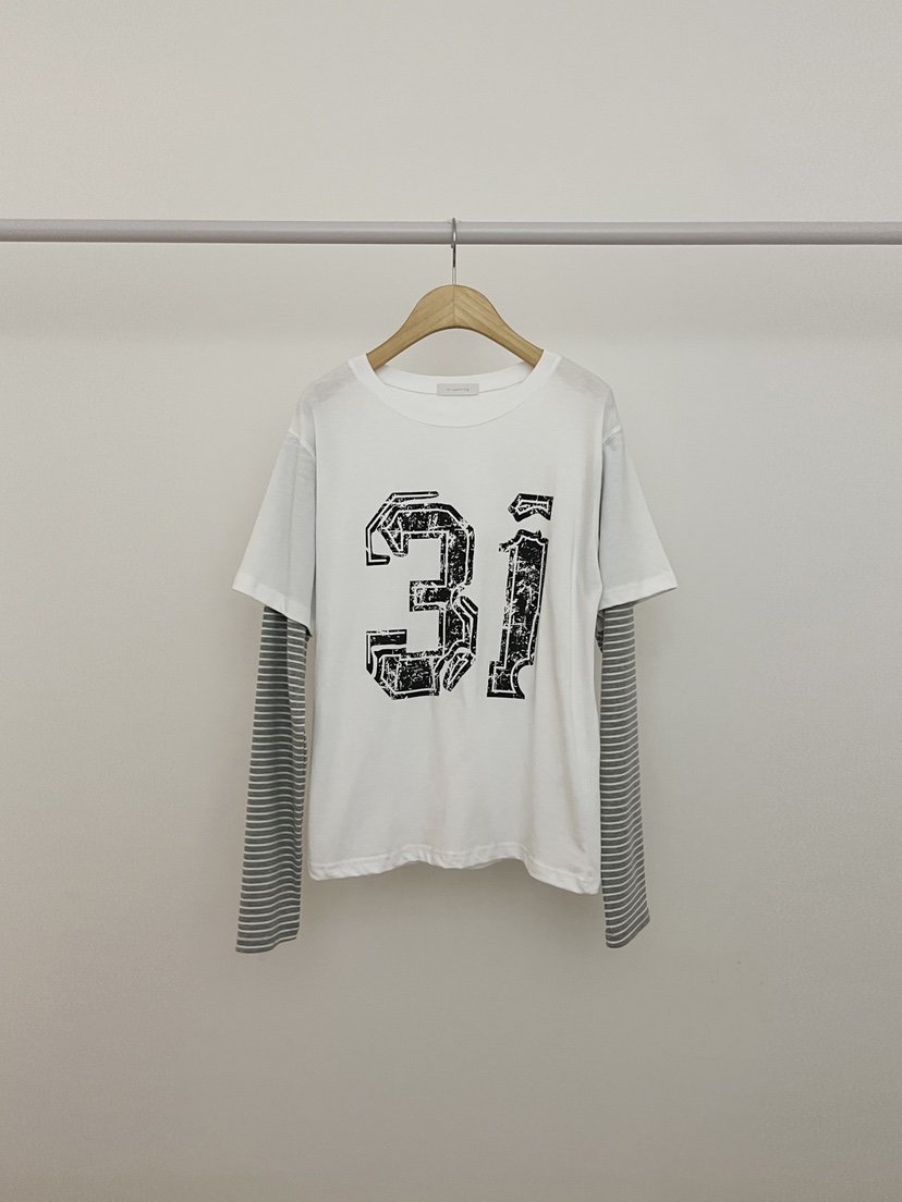 RE:OPENING韓國代購㊣女裝新品人氣25秋冬時尚真品休閑長袖T恤RE:OPENING長袖T恤