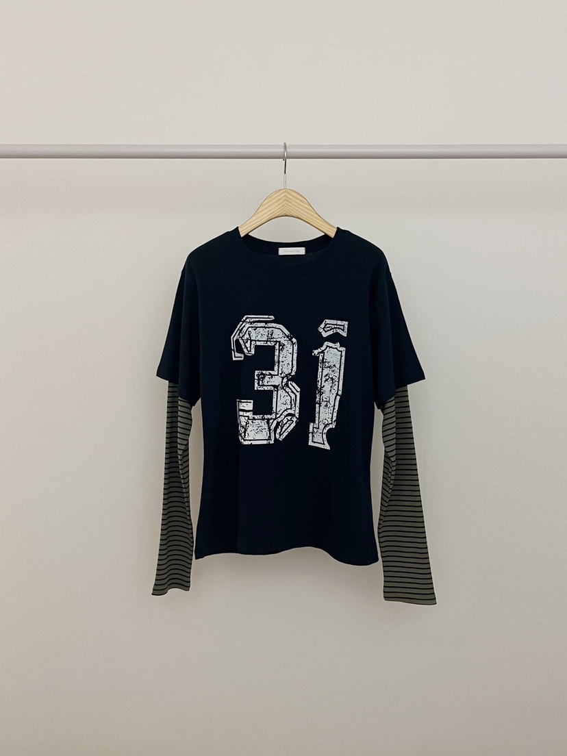 RE:OPENING韓國代購㊣女裝新品人氣25秋冬時尚真品休閑長袖T恤RE:OPENING長袖T恤圖色3