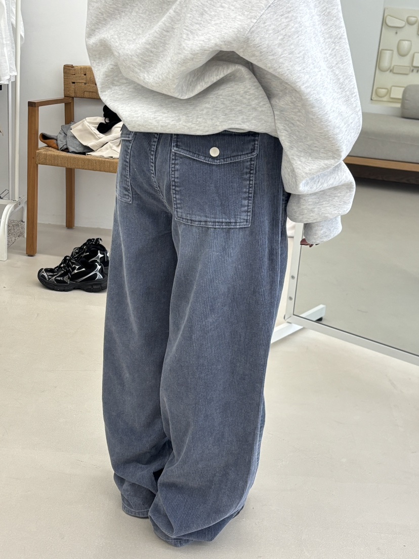 157 FLYING東大門㊣代購女士新品推薦人氣25秋冬牛仔褲男女同款brown牛仔褲