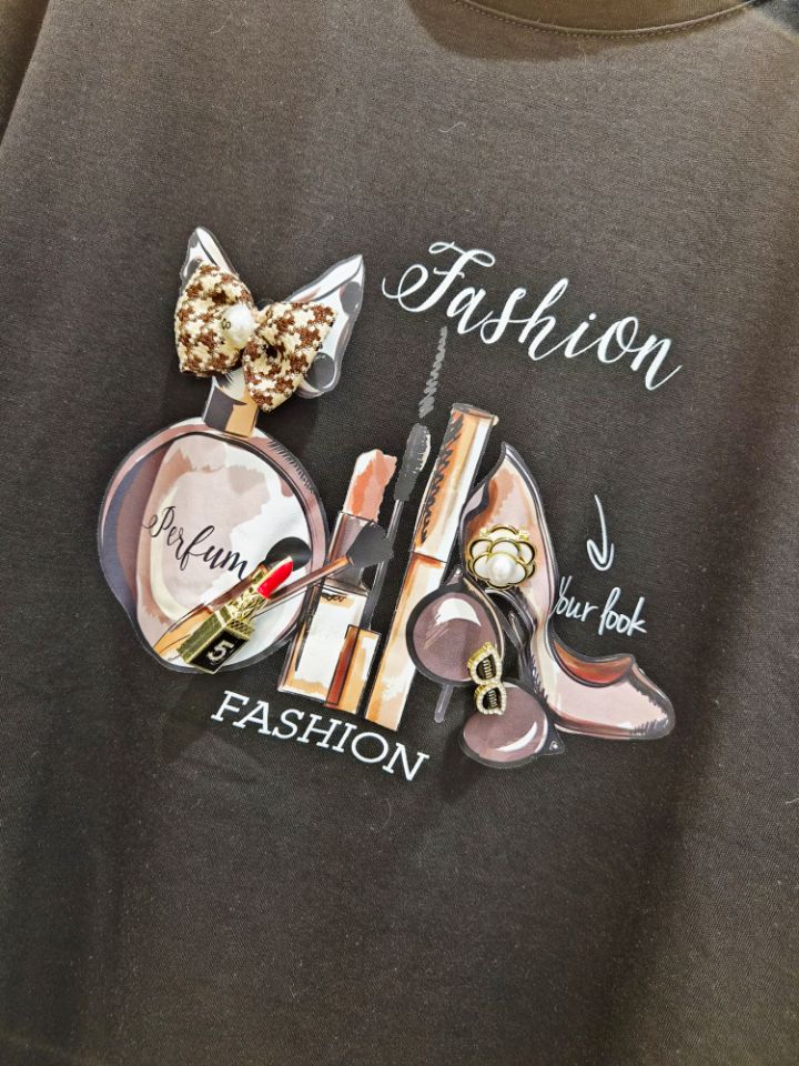 RICO韓國代購㊣女裝新品推薦職業真品休閑25秋冬熱賣長袖T恤bling bling/RICO長袖T恤