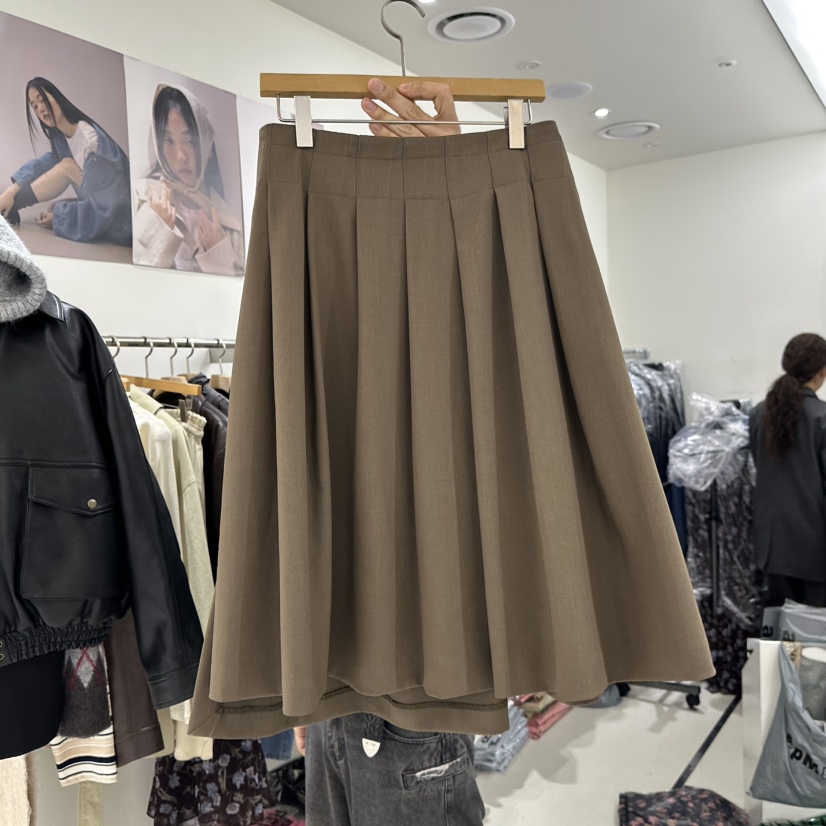 REPELLER東大門㊣實拍女裝新品真品25秋冬職業時尚推薦長裙REPELLER長裙