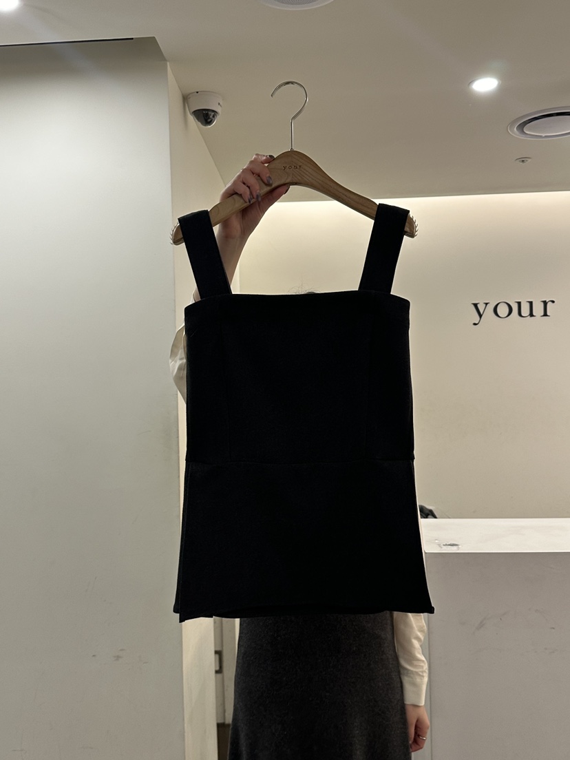 YOUR-P東大門㊣直郵女裝新品真品休閑時尚推薦25秋冬吊帶背心YOUR-P吊帶/背心圖色2