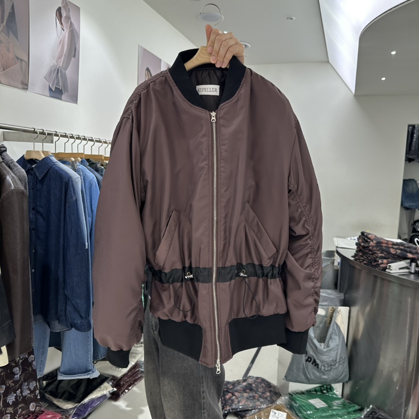 REPELLER韓國代購㊣女裝新品熱賣真品推薦休閑25秋冬職業夾克REPELLER夾克