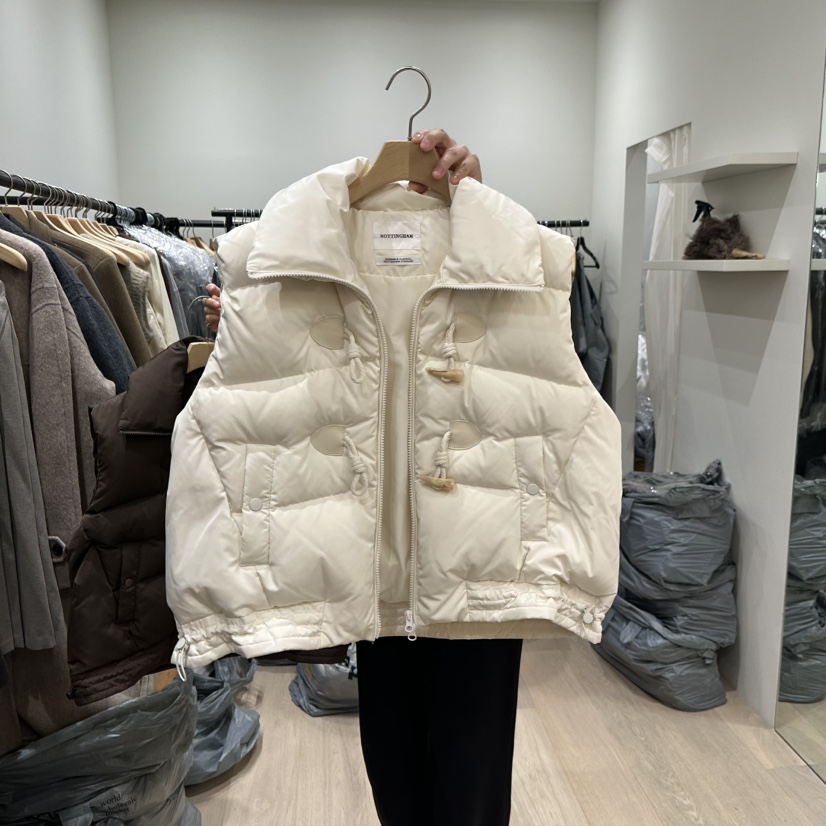 NOTTINGHAM韓國直郵㊣女士新品25秋冬休閑熱賣時尚推薦馬甲NOTTINGHAM馬甲