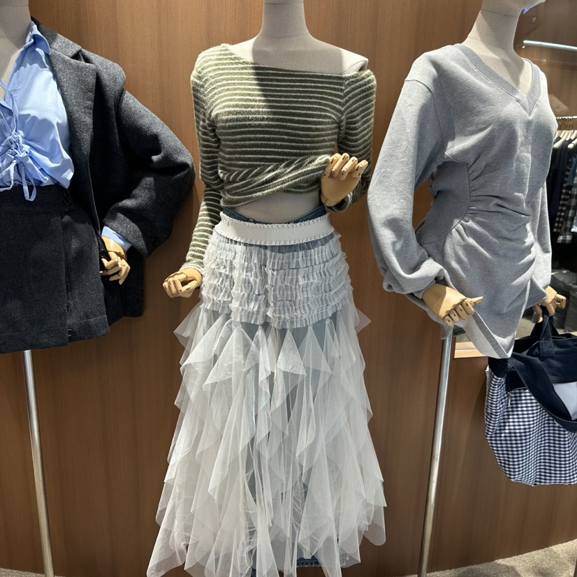 REPERTORY韓國代購㊣女裝新品職業休閑25秋冬熱賣推薦時尚長裙REPERTORY長裙