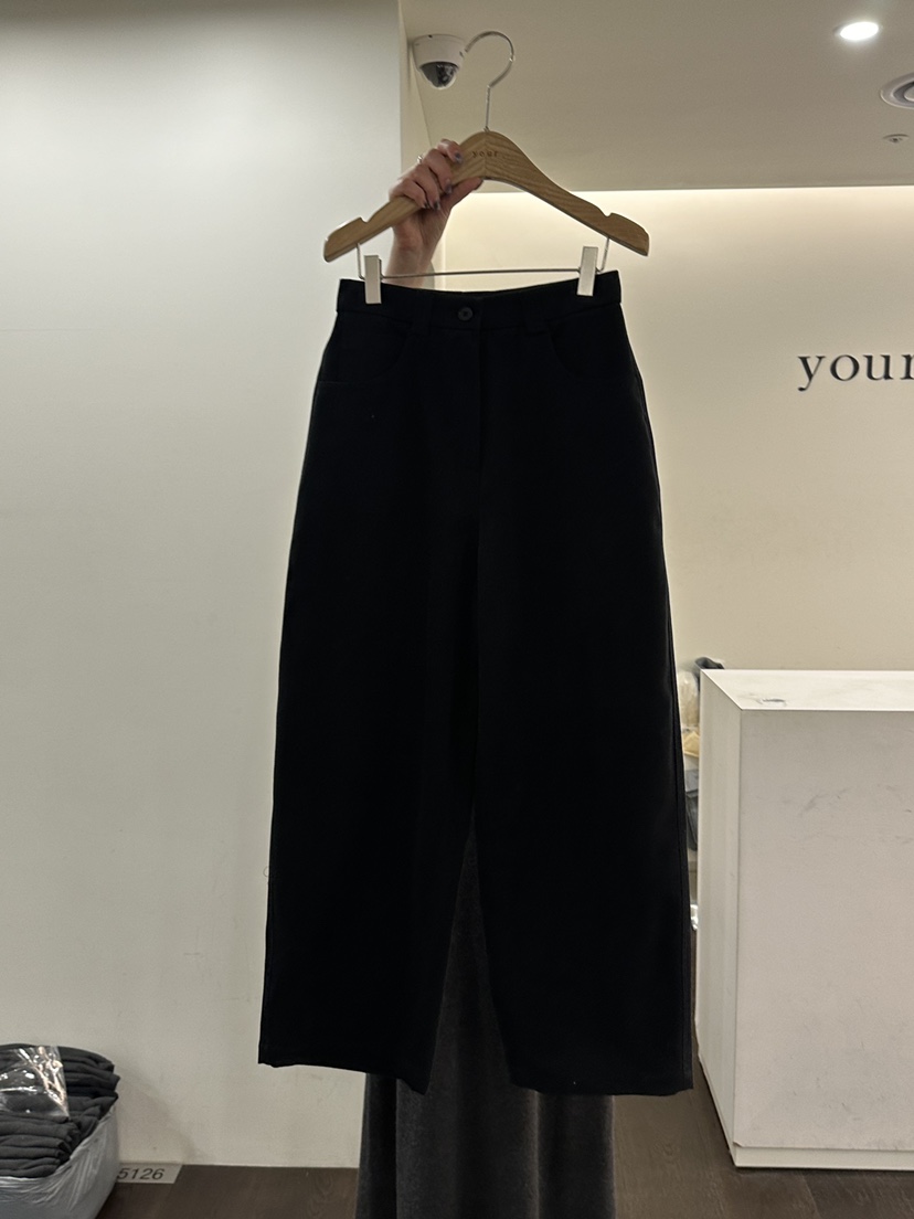 YOUR-P韓國代購㊣女裝新款職業25秋冬休閑推薦人氣真品休閑褲YOUR-P休閑褲圖色2