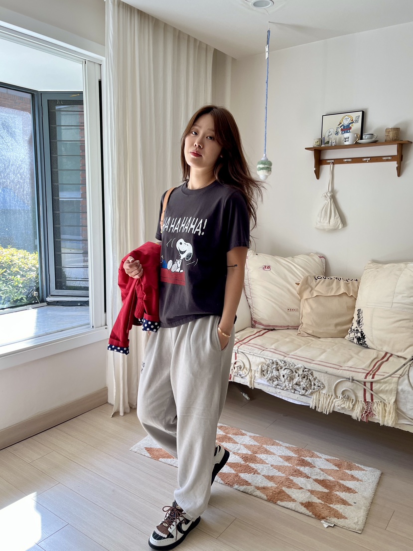 AT NOTE東大門㊣直郵女裝新品職業人氣推薦熱賣時尚T恤史努比AT NOTET恤