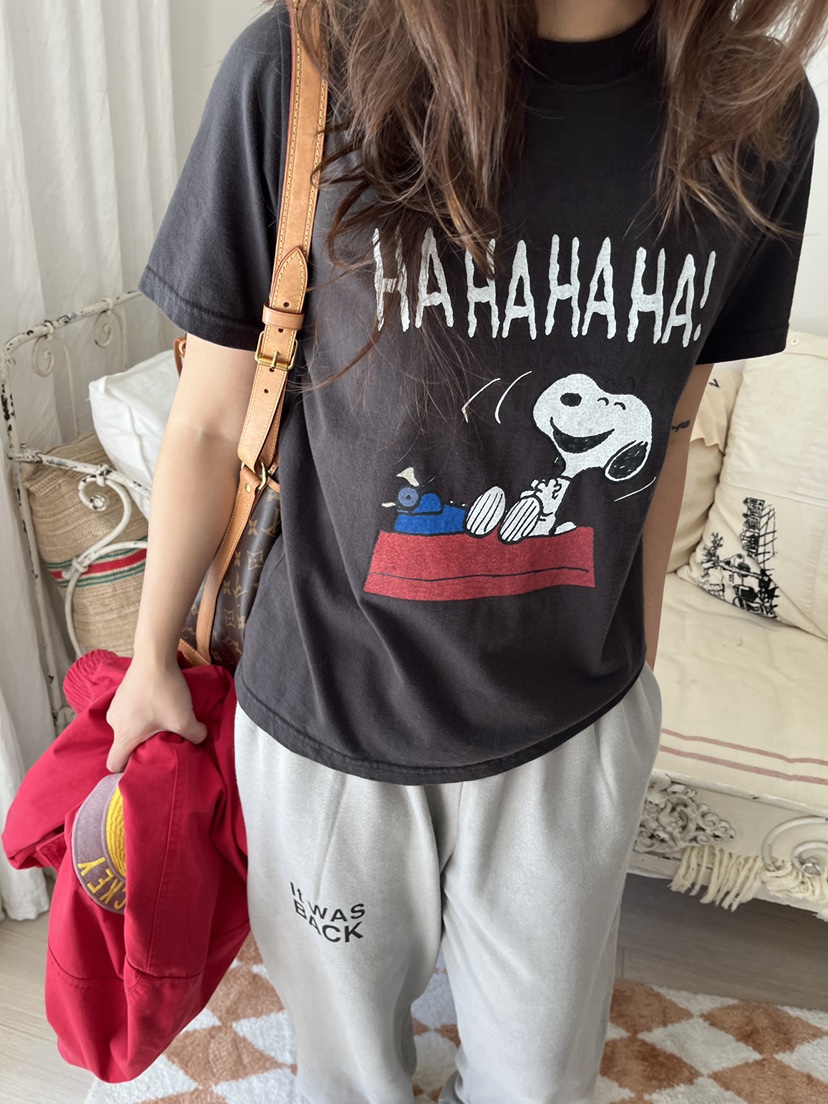 AT NOTE東大門㊣直郵女裝新品職業人氣推薦熱賣時尚T恤史努比AT NOTET恤