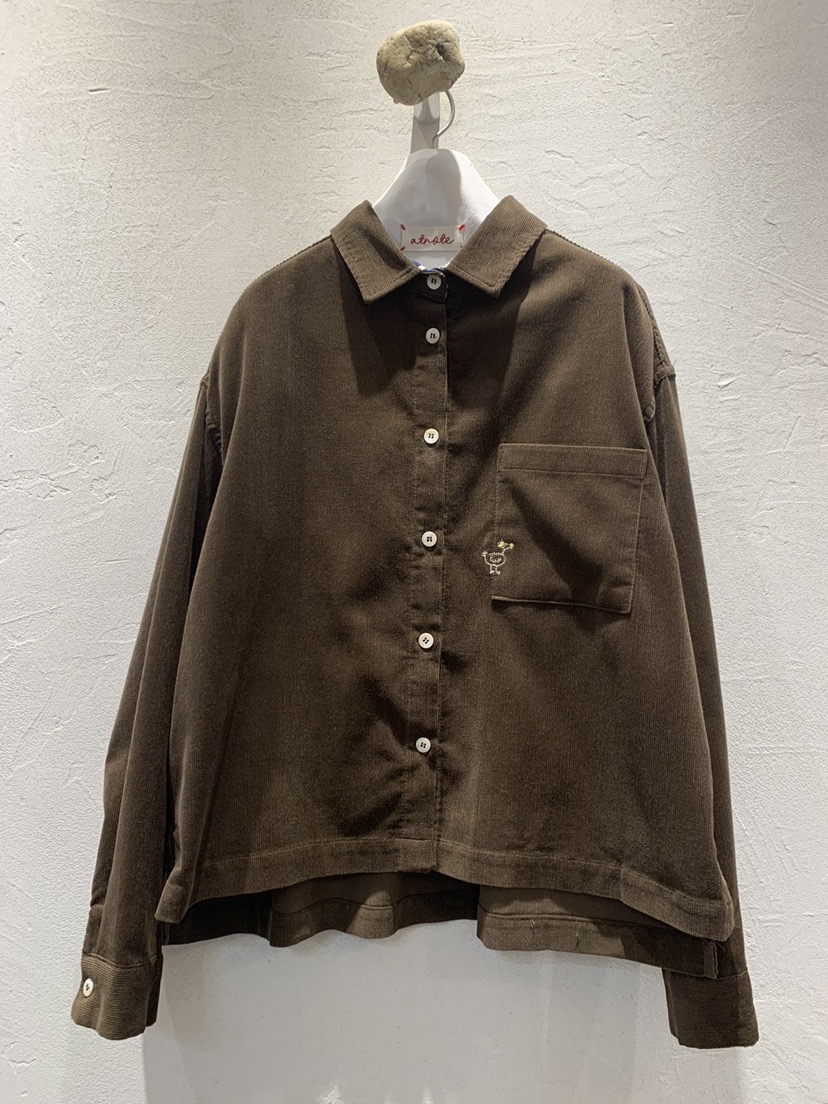 AT NOTE韓國代購㊣女裝新品時尚25秋冬推薦襯衫蕾絲衫刺繡鴨AT NOTE襯衫/蕾絲衫圖色2