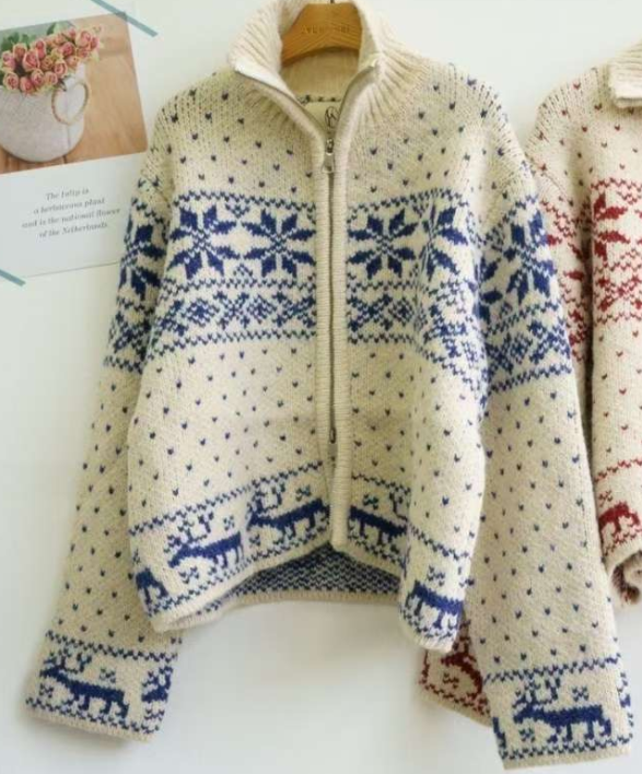 YUNI YUNI-유니유니-T東大門㊣直郵女裝新品25秋冬針織衫開衫YUNI YUNI針織衫