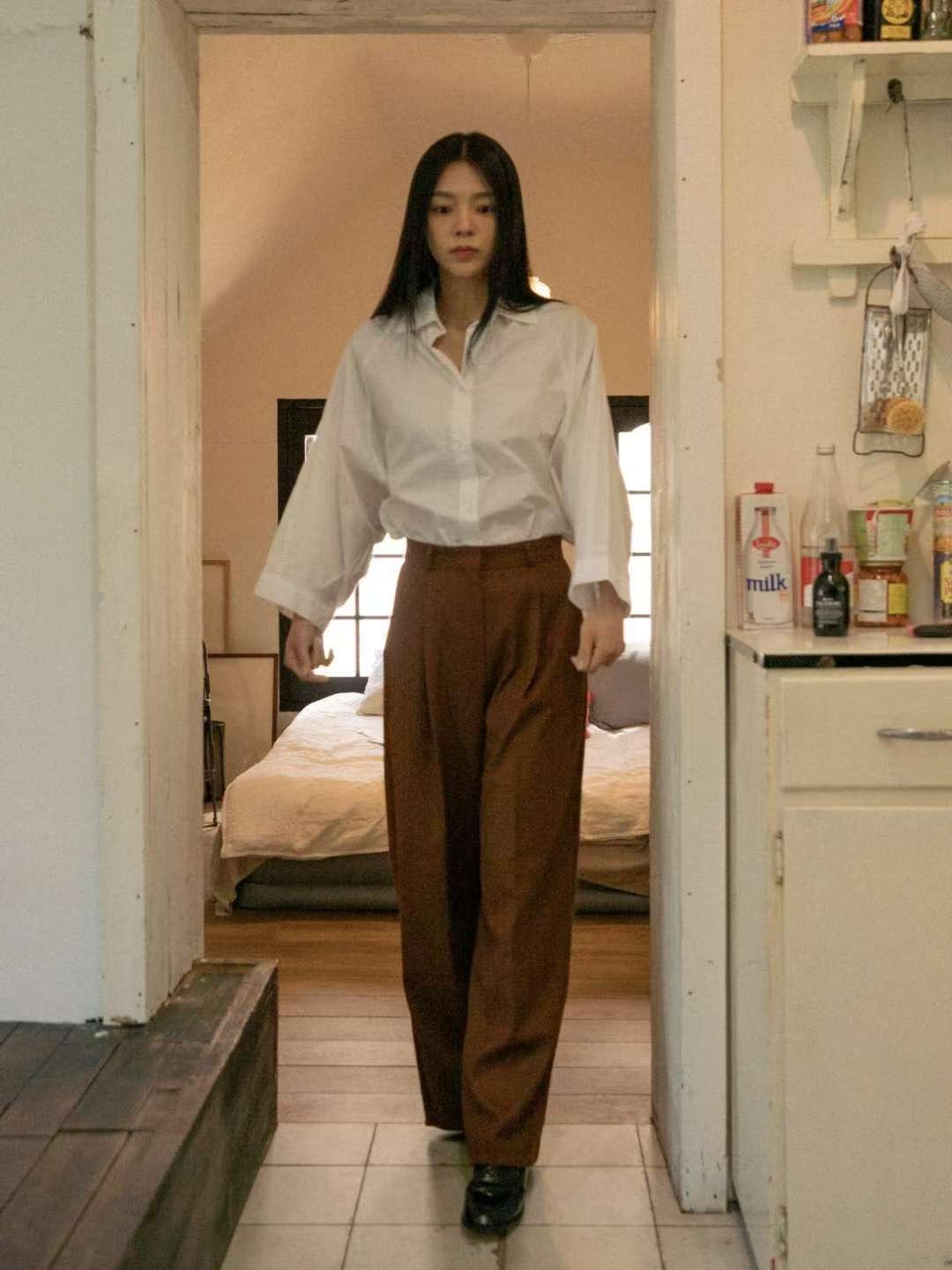 YUNI YUNI-유니유니-T韓國直郵㊣女裝新品25秋冬熱賣休閑褲YUNI YUNI休閑褲