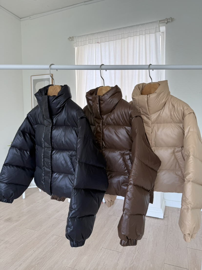 SOLAR韓國直郵㊣女裝新款休閑推薦時尚真品職業短款羽絨服填充SOLAR短款羽絨服