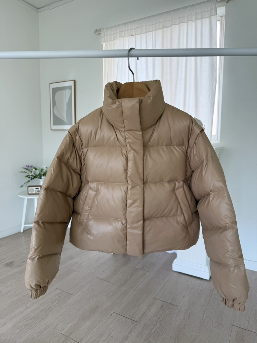 SOLAR韓國直郵㊣女裝新款休閑推薦時尚真品職業短款羽絨服填充SOLAR短款羽絨服圖色2