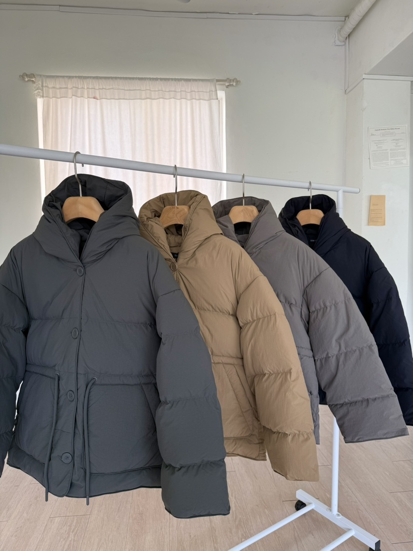 SOLAR東大門㊣直郵女士新品25秋冬熱賣職業休閑短款羽絨服填充SOLAR短款羽絨服