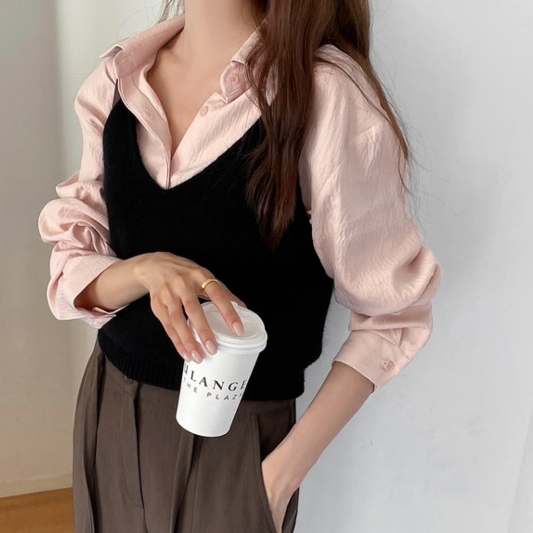VIVAGLAM-비바글램-T韓國代購㊣女士新品推薦吊帶背心不含內搭VIVAGLAM吊帶/背心圖色3