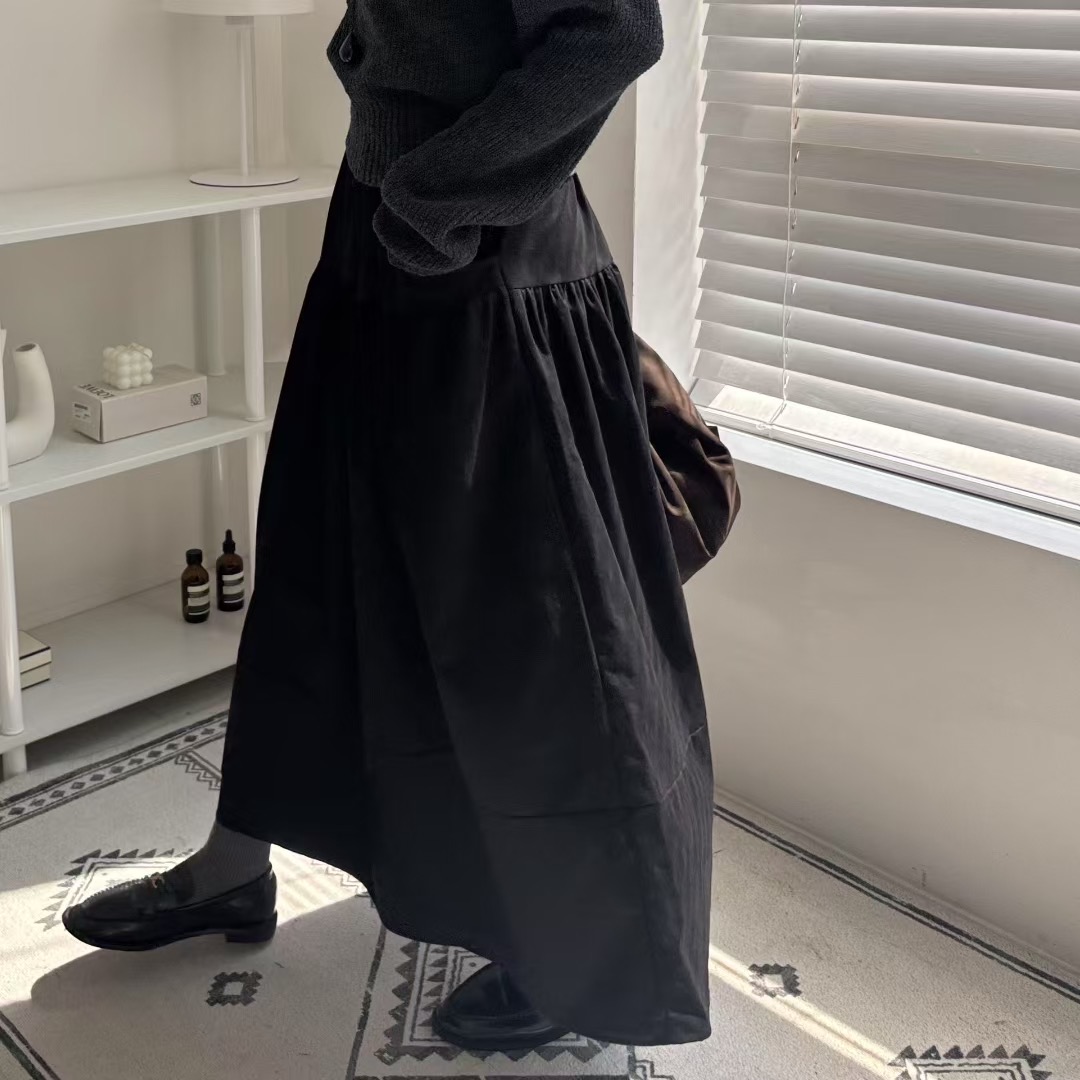 VIVAGLAM-비바글램-T東大門㊣直郵女裝新款休閑真品25秋冬長裙VIVAGLAM長裙