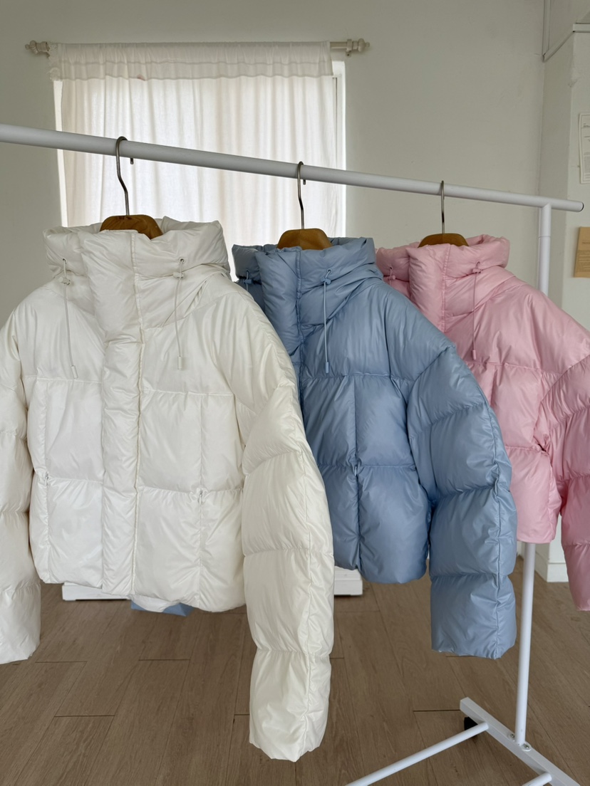 SOLAR韓國直郵㊣女士新品真品推薦職業熱賣短款羽絨服填充鴨絨SOLAR短款羽絨服