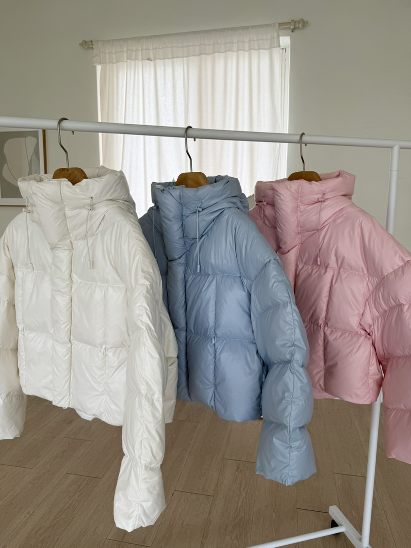SOLAR韓國直郵㊣女士新品真品推薦職業熱賣短款羽絨服填充鴨絨SOLAR短款羽絨服