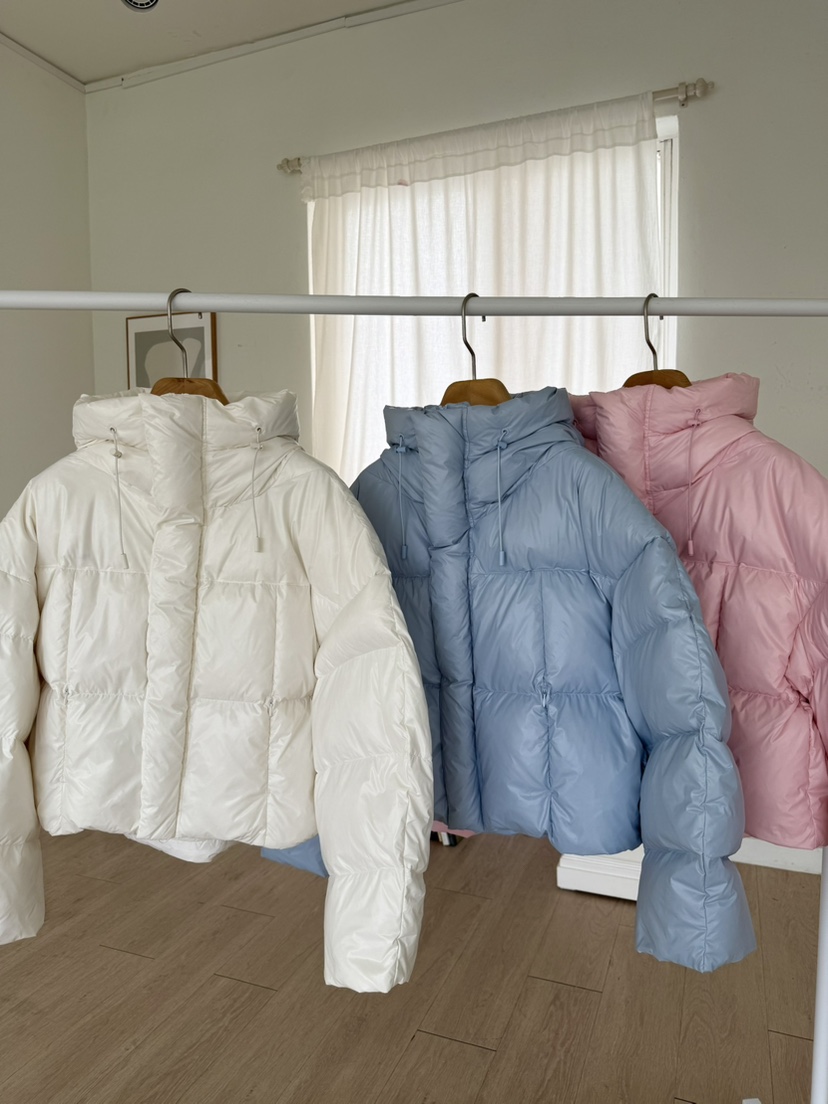 SOLAR韓國直郵㊣女士新品真品推薦職業熱賣短款羽絨服填充鴨絨SOLAR短款羽絨服