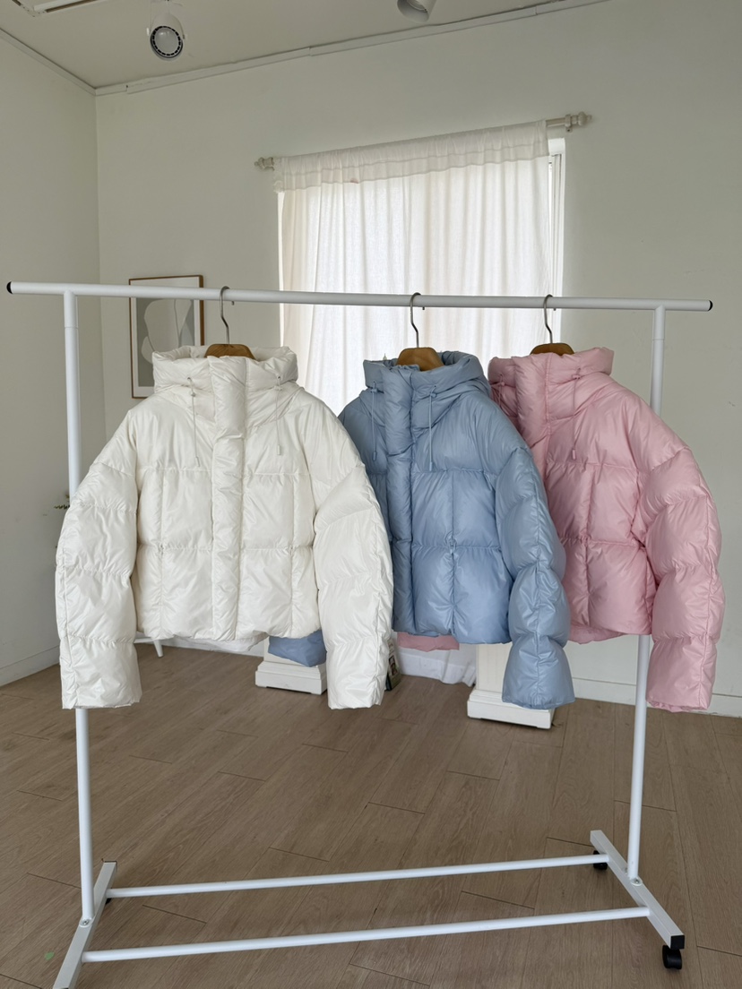 SOLAR韓國直郵㊣女士新品真品推薦職業熱賣短款羽絨服填充鴨絨SOLAR短款羽絨服