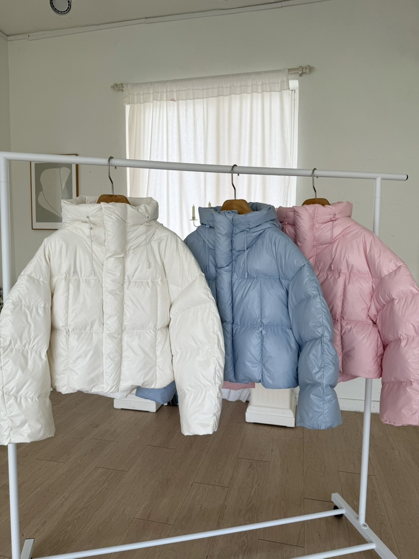 SOLAR韓國直郵㊣女士新品真品推薦職業熱賣短款羽絨服填充鴨絨SOLAR短款羽絨服