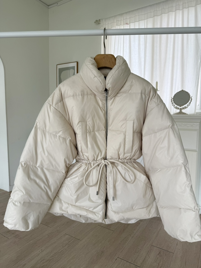 SOLAR韓國直郵㊣女士新款真品25秋冬熱賣推薦短款羽絨服填充SOLAR短款羽絨服圖色2