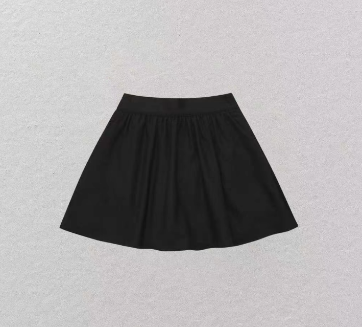 MIELLE-미엘르-OT韓國直郵㊣女裝新品真品人氣時尚短裙羊毛MIELLE-미엘르-OT短裙圖色4黑色
