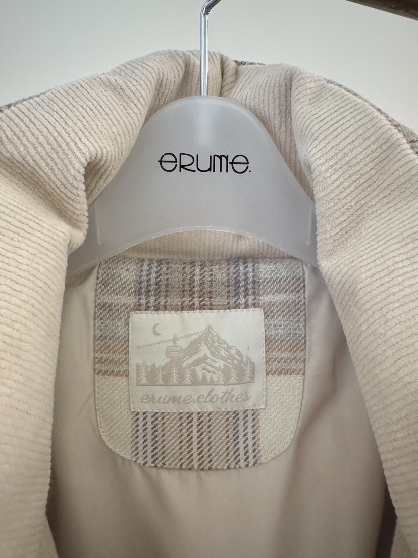 ERUME東大門㊣代購女裝新品休閑時尚真品人氣推薦熱賣短款棉服ERUME短款棉服