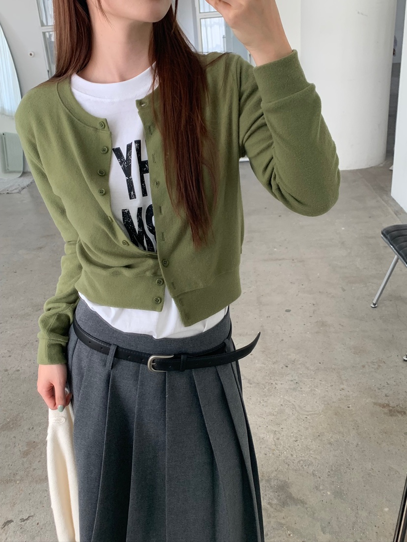 UNBOUND東大門㊣實拍女裝新品人氣推薦真品職業休閑針織衫開衫UNBOUND針織衫