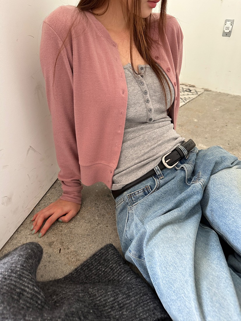 UNBOUND東大門㊣實拍女裝新品人氣推薦真品職業休閑針織衫開衫UNBOUND針織衫