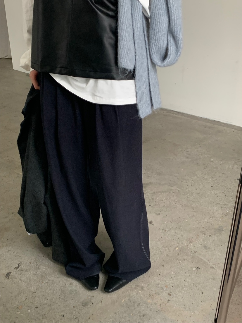 UNBOUND東大門㊣實拍女裝新款熱賣真品25秋冬推薦人氣休閑褲UNBOUND休閑褲