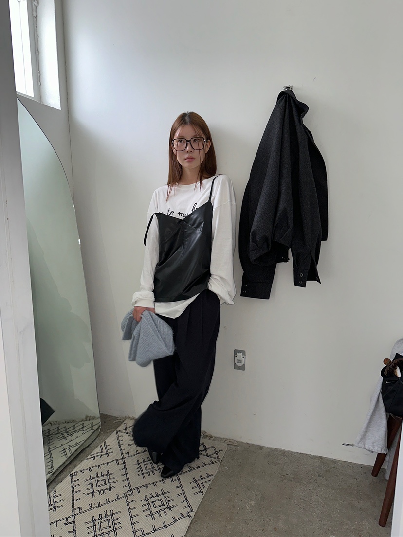 UNBOUND東大門㊣實拍女裝新款熱賣真品25秋冬推薦人氣休閑褲UNBOUND休閑褲