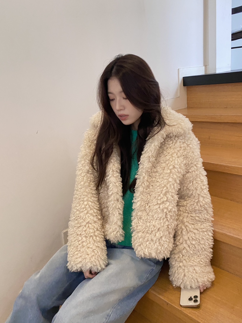 ERUME韓國代購㊣女裝新款25秋冬推薦人氣職業熱賣夾克兩面穿ERUME夾克