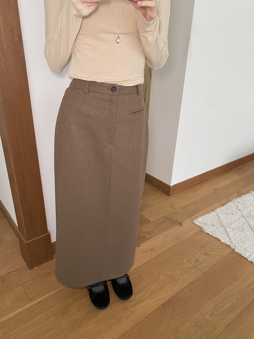 ERUME東大門㊣直郵女士新款職業25秋冬人氣真品休閑推薦長裙ERUME長裙