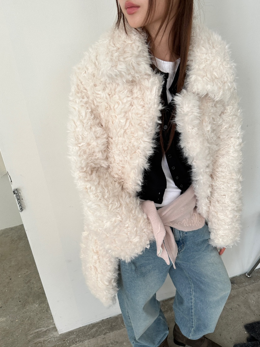 UNBOUND韓國代購㊣女士新品休閑25秋冬真品推薦時尚中長款大衣UNBOUND中長款大衣